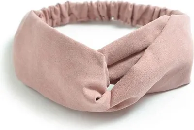 Immagine prodotto di Fascia per capelli in tessuto O327JR, larga 5 cm, su elastico