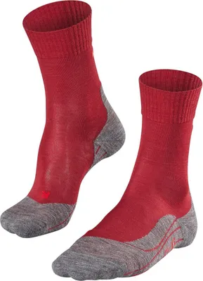 Image de Chaussettes de randonnée FALKE TK5 pour femmes, couleur « asphalt melange », pointures 41-42