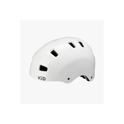 Produktbild von KED 5Forty Jugend Helm – Leichter Skate-Bike-Helm Mit QUICKSAFE Verstellsystem Und Maxshell Technologie Farbe: white Größe: 57-62 (L)