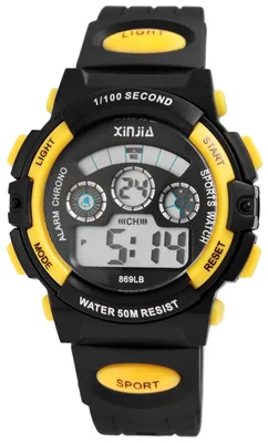 Produktbild von Xinjia Digitaluhr mit Silikonarmband