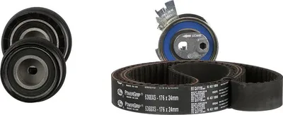 Produktbild von GATES K025368XS Zahnriemensatz für OPEL Astra F CC (T92) 176-Zähne