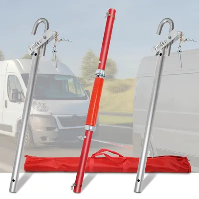Productafbeelding van 3-delige sleepstang voor personenauto's, verzinkt met veerdemping, tot 3000 kg