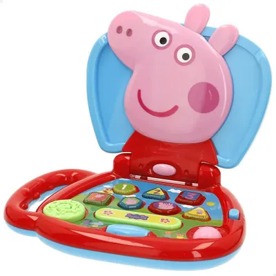 Image de Peppa Pig 39164 My First Laptop Laptop d'apprentissage Multicolore One Size