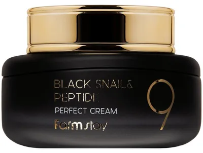 Image de Crème anti-âge Farmstay Black Snail & Peptide 9 Perfect Cream 55 ml