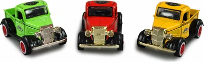 Produktbild von Amewi Rückzug Druckguss Fahrzeuge 1:36, 12 Set im Display