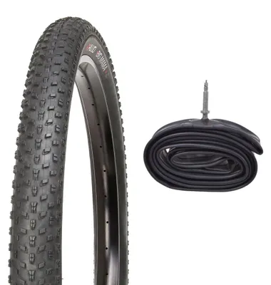 Produktbild von 1 Stk. Kujo 29x3.0 Zoll Fatbike Reifen 76-622, 60 TPI, inkl. Schlauch mit Franz. Ventil