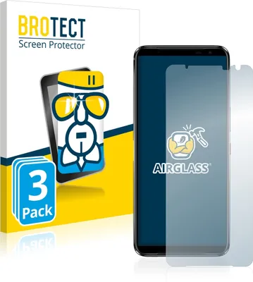 Produktbild von 3x BROTECT Schutzglas für ASUS ROG Phone 3 ZS661KS Schutzfolie Panzer Folie Glas Display Schutz klar
