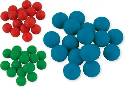 Produktbild von TimeTEX Flüster-Kugeln für Schüttelbox, 50 Stück