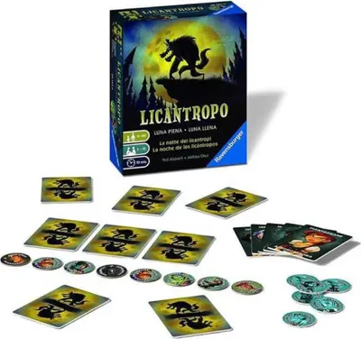 Zdjęcie produktu dla Ravensburger Licantropo, Gra karciana, 9 lat(a)