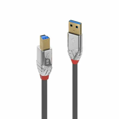 Produktbild von LINDY USB 3.0 Kabel Typ A/B Cromo Line M/M 5m