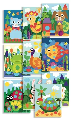 Produktbild von Faujas CRE44032, Bastelset für Kinder, 3 Jahr(e), 10 Stück(e)