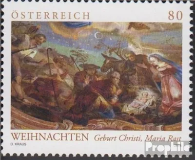 Produktbild von Briefmarken Österreich 2018 Mi 3441 (kompl.Ausg.) postfrisch Weihnachten