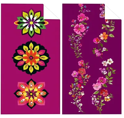 Image de Serviette de plage en microfibre, grande taille, 100 x 200 cm