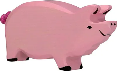 Produktbild von Holztiger Holz Spielfigur Wildschwein - Bauernhof Tier