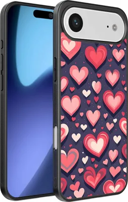 Produktbild von Geeignet für iPhone Air Telefon Fall mit Herzen Impressum - TPU Backcover Fall mit Herz-Design - Smartphonica