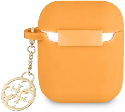 Produktbild von GUESS Telefonhoesje für iPhone 17 Air - Charm Collection - Orange