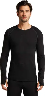 Image de Icebreaker Merino 200 Zoneknit baselayer manches longues noir homme noir L