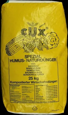 Produktbild von CUX Spezial Humus-Naturdünger gekörnt Humuskorn 25 kg