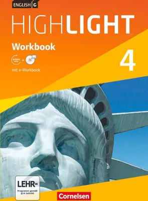 Produktbild von English G Highlight 04: 8. Schuljahr. Workbook mit e-Workbook und Audios online