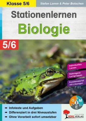 Obrázek produktu pro Stationenlernen Biologie 5/6