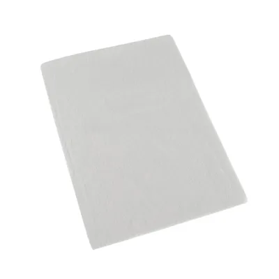 Immagine prodotto di HOMESCAPES Lenzuolo per culla senza elastico - Lenzuolo per culla in flanella bianco, 100x150 cm