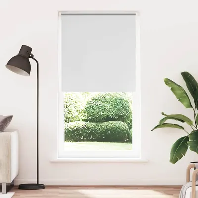 Zdjęcie produktu dla vidaXL Roleta zaciemniająca biała 95x230cm szerokość tkaniny 90,7 cm poliester