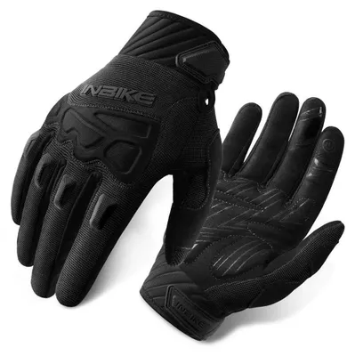 Produktbild von MTB Handschuhe mit Vollschutz und Touchscreen-Funktion Schwarz XL