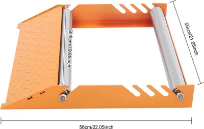 Immagine prodotto di Dispenser per avvolgicavo, struttura in acciaio resistente, funzionamento manuale, arancione