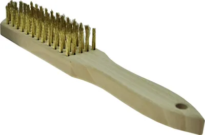 Produktbild von Drahtbürste 5-Reihen aus Holz Metallbürste Stahlbürste Handdrahtbürste SD5
