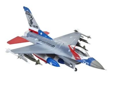 Produktbild von Revell Lockheed Martin F-16C Fighting Falcon, Starrflügelflugzeug-Modell, Montagesatz, 1:144, Lockheed Martin F-16C Fighting Falcon, Kunststoff, Zwischen