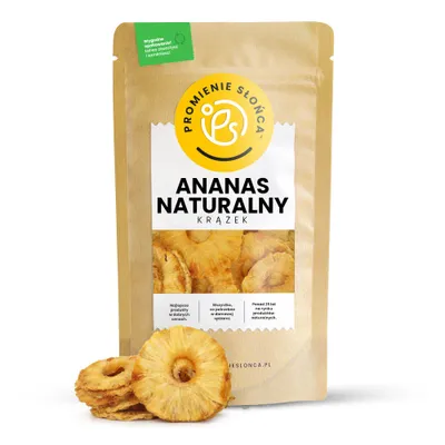 Zdjęcie produktu dla Ananas Suszony Krążek 500 g