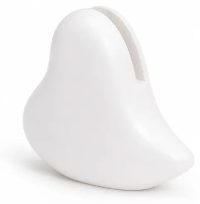 Produktbild von 10 Stück Tischkartenhalter Herz weiß 3,6 × 4 cm – kleine Platzkartenhalter und Namenskartenhalter für Hochzeit, Gäste, Geburtstag und Tischdeko, Farbe:weiß