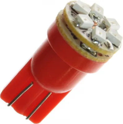 Produktbild von LED lamp - Ledson - 9-Led - T10 / W5W - Rot - 12V