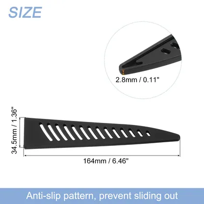 Produktbild von 2 Stš¹ck Messerschutz, 6" Klingenschš¹tze fš¹r AusbeinmesserKlingenschutz fš¹r messer Messerkoffer Universelle Messerabdeckungen Messerscheide fš¹r die Kš¹che