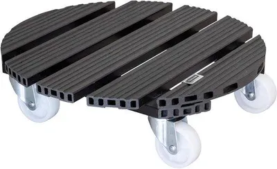 Produktbild von Werkstättenwagen aus Holzwerkstoff Ø 38,5 x 11 cm für Innen- und Außenbereich