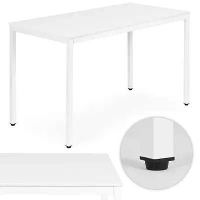 Obrázek produktu pro Stůl do kuchyně jídelny pro 4-5 osob psací stůl počítačový 120x60 cm bílý ModernHome