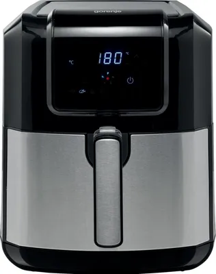 Produktbild von Gorenje AF1700DB Single 5 L Einbau 1700 W Heißluftfritteuse Schwarz, Metallic