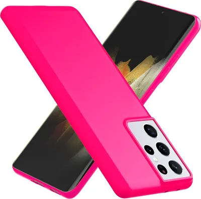 Immagine prodotto di NALIA Neon Custodia per cellulare per Samsung Galaxy S21 Ultra, Custodia in silicone Cover Bumper Rosa