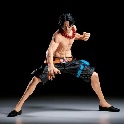 Produktbild von Portgas D. Ace Grandista Figur, 20 cm große Sammlerstatue
