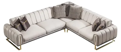Produktbild von Ecksofa WAVE , Beige Langer Schenkel Links