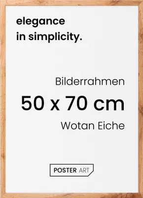 A product image of a picture frame with text overlay.