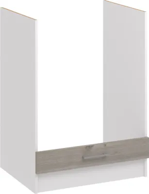 Produktbild von Roe Furniture | Küchenunterschrank 60 cm - Eiche Nelson - Dunkelbraun - Schrank unter dem Backofen - Ohne Arbeitsplatte - Unterschränke Küche - ZK6