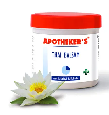 Produktbild von THAI BALSAM 250ml mit Methyl Salicilate APOTHEKER'S Massage Creme 50