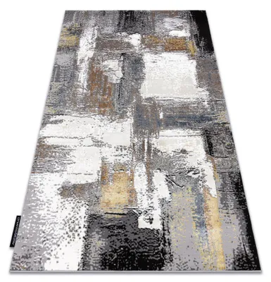 Image de Tapis DE LUXE moderne 633 Abstraction - Structural crème / or beige 200x290 cm