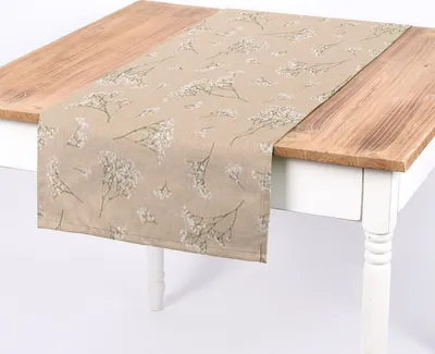 Produktbild von SCHÖNER LEBEN. Tischläufer Florist Elegant Schleierkraut natur weiß