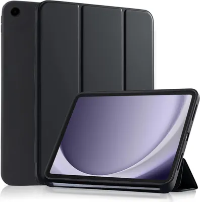 Produktbild von CLM-Tech Tablet-Hülle für Samsung Galaxy Tab A11+ 2025 / A9+ 2023 11 Zoll , Standfunktion, Magnetverschluss, Auto Schlaf/Wach Funktion - Case schwarz