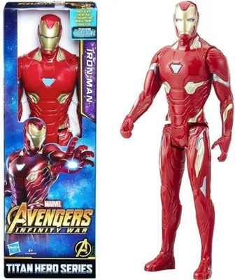 Immagine prodotto di Iron Man Tony Stark Titan Hero Figure 30 cm Hasbro Avengers E1410