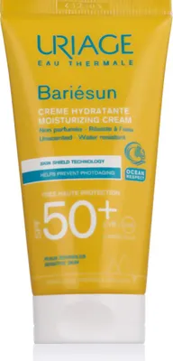 Produktbild von URIAGE BARIESUN Feuchtigkeitsspendende Sonnencreme für empfindliche Haut SPF50+ 50 ml