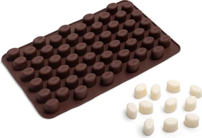 Produktbild von Silikonform für Kaffeebohnenkerzen 19 x 11 cm