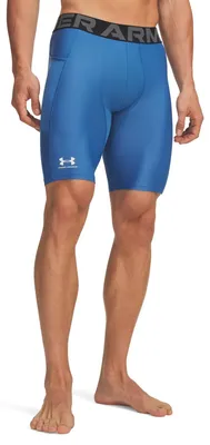 Produktbild von Under Armour Heatgear Armour Long Kurze Hose Blau L / Regular Mann Blau L